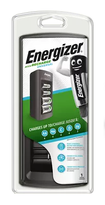 Energizer Universal Rechargeable Battery Charger For AA AAA C D & 9V Batteries • £23.99