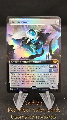 1x Arcane Proxy (Extended Art) FOIL - The Brothers War #319 • $9.85