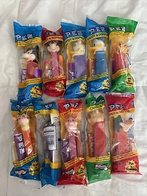 Lot Of 10 DISNEY Mickey Mouse And Friends PEZ Dispensers (NO DOUBLES) New Sealed • $15