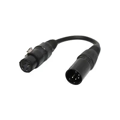 ProX XC-DMX5M3F 6  Male DMX 5-Pin To Female DMX 3-Pin Cable • $5.99