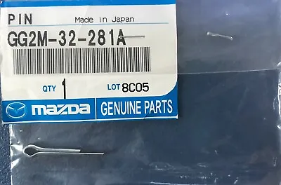 Genuine Mazda Rx-8 3 Mpv Steering Outer Tie Rod Cotter Pin Gg2m32281a • $7.57