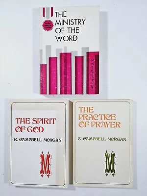 3 Books By G. Campbell Morgan • $14.99