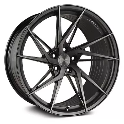 VERTINI RFS1.9 Brushed Gunmetal 20  5x120.65 Staggered Wheels Set Of Rims • $1238.40