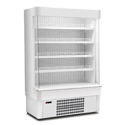 DAIRY DISPLAY MULTIDECK FRIDGE NEW WHITE ITALIAN CABINET 1335mm WIDE £1665 +VAT • £1999