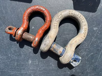 12-1/2 Ton 8 1/2 Ton & A 6 1/2 Ton WLL Screw Pin Anchor Shackle CM • $30