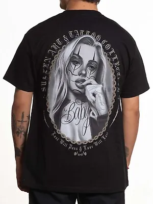 Sullen Men's Mamacita Short Sleeve Standard T-shirt Tattoo Style  Baby  Tee • $27.89