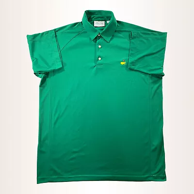 Masters Performance Shirt Large Men's Green Polo • $47.99