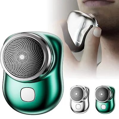 Mini-shave Portable Electric Shaver For Men Razor Beard Trimmer USB Rechargeable • $7.93