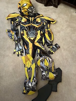 $24.95 • Buy Kids Disguise Transformers Bumblebee Movie Prestige Costume, Yellow, Small (4-6)