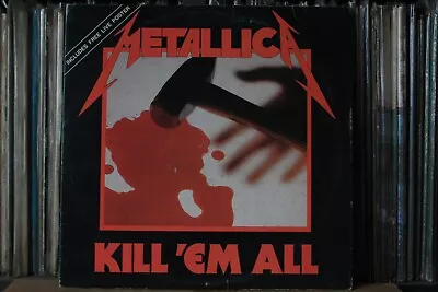 Metallica Kill Em All Ultra Rare Brazil First Pressing On Megaforce Label Lp • $660