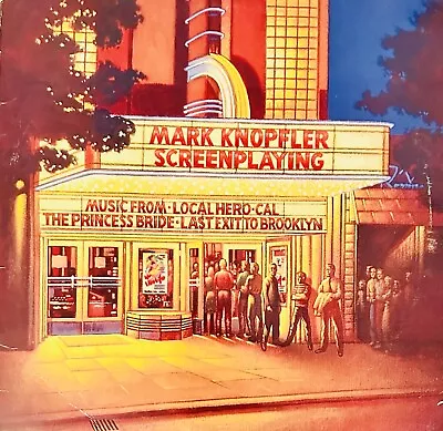 Mark Knopfler Screenplaying Double LP 12” Vinyl Records ** VG+** • $81.81