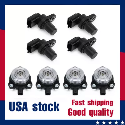 For Mercedes-Benz C300 ML350 G550 4x Camshaft Position Sensors & Adjuster Magnet • $69.90