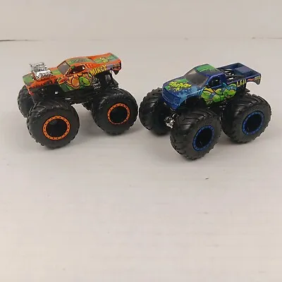 HOT WHEELS MONSTER JAM TRUCK TEENAGE MUTANT NINJA TURTLES TMNT 1:64 Mikey • $9.99