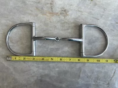 Myler D-Ring Single Jointed Snaffle L1 Size 5 • $75