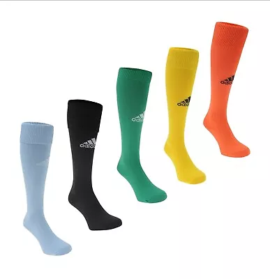 Adidas Mens Football Training Santos Soccer High Socks !SALE! • £8.16