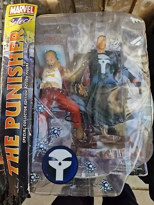 Marvel The Punisher 7 Inch Action Figure Diorama Set (Boxed Damaged) • £29.99
