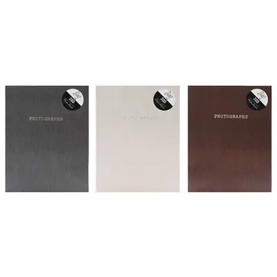 Tallon 6 X 4  200 Pocket Plain Photo Album Gift For Birthday Wedding Anniversary • £6.99