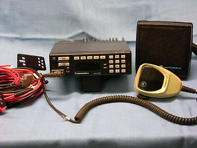 Motorola Astro Spectra W-7 VHF Radio.  Sold As A Complete Package. • $189.95