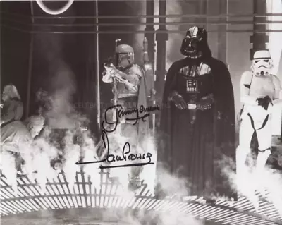 DAVE PROWSE And JEREMY BULLOCH - Star Wars GENUINE SIGNED AUTOGRAPHS • £203.95