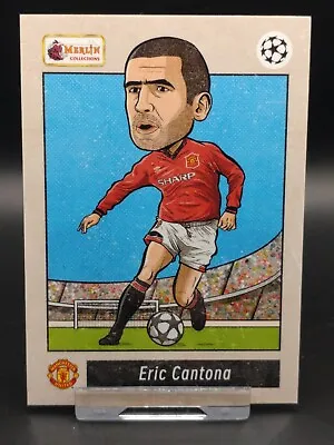 2023-24 Topps Merlin Heritage UCC Eric Cantona Manchester Utd Bobblehead Insert • £2.99