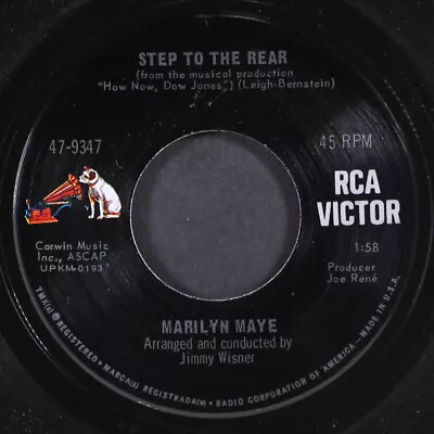 MARILYN MAYE: Step To The Rear RCA 7  Single 45 RPM • $10