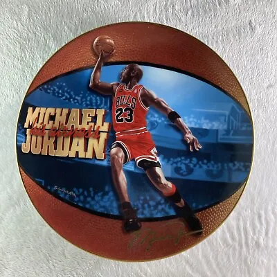 6 TIME NBA CHAMPION Plate His Airness MICHAEL JORDAN Jason Walker Upper Deck • $19.95