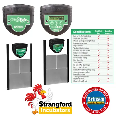 £34.99 • Buy Brinsea ChickSafe Automatic Door Openers & Kits (Poultry, Chicken) (FULL RANGE)