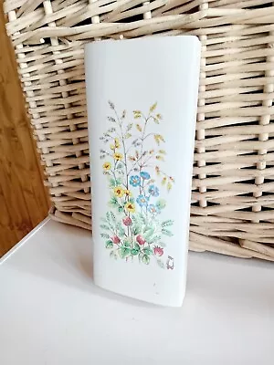 Retro....floral.....wall Vase....pretty...ceramic...country...vase • £4.95