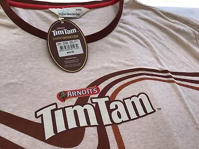 Peter Alexander Tim Tam T-shirt /top Size XXXL NEW TAGS • $29.95