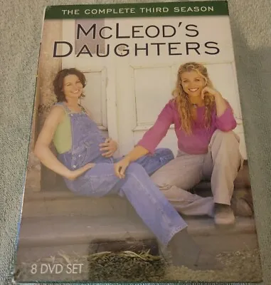 McLeod's Daughters New Complete Third Season 8x DVD Box Set Sealed Region 1 • $119.54