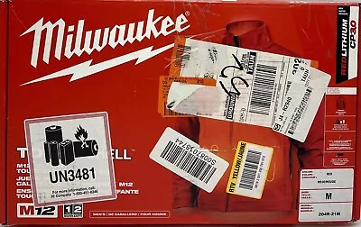 Milwaukee 204R-21M M12 Heated ToughShell Jacket Kit (Red) OPEN BOX • $184.95