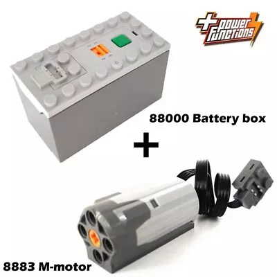 🔥PoweFunctions 88000 Battery Box 8883 M-motor Electric Train For LEGO Block Toy • $30.52