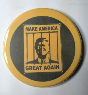 Fridge Magnet  Make America Great  2.25  Diameter - Pre-owned • £216.19