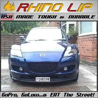 Autozam MAZDA Savanna Roadster Coupe RX8 Front Rubber Chin Lip Spoiler Splitter  • $39