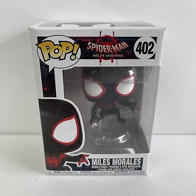 Funko Pop! Marvel #402 Spider-Man Into The Spiderverse Miles Morales Vaulted • £18.99
