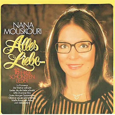 (CD) Nana Mouskouri - Alles Liebe ... La Provence (Du Blühendes Land) U.a. • £10.30