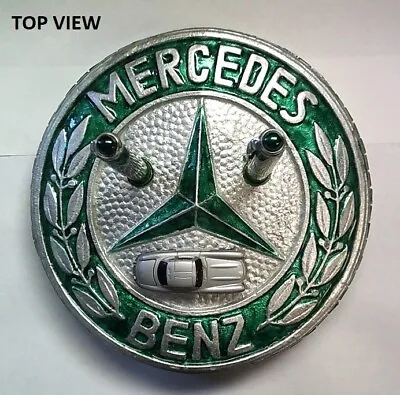 Mercedes Benz Logo Pen Holder With Green Carbon Fibre Rollerball Usb Gullwing • $143.53