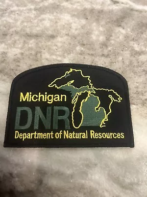 Michigan Fish And Game Warden Shoulder Patch New Never Sewn Great Condition • $0.99