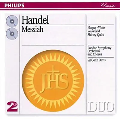 VARIOUS - Handel: Messiah CD (1993) Audio Quality Guaranteed Amazing Value • £2.87