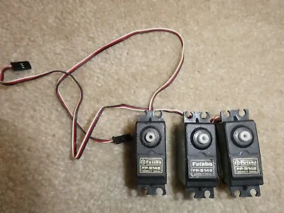 Lot Of 3 RC Part Accessories Futaba Servos FP-S148 • $38