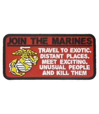 Join The Marines EGA Patch Military Sayings Patches • $3.99