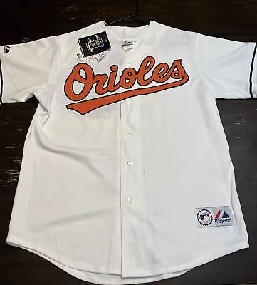 Baltimore Orioles Sammy Sosa #21 Majestic White Jersey Size Large Vintage NWT • $78