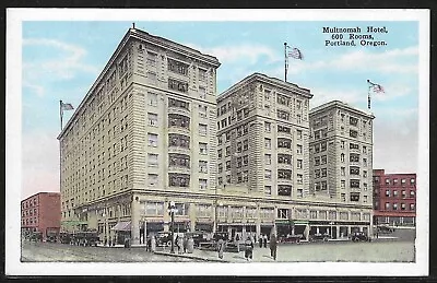 Multnomah Hotel Portland Oregon Early Postcard Unused • $12