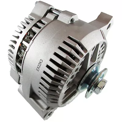 NEW HIGH AMP ALTERNATOR Fits FORD MUSTANG 1-WIRE 1965-1996 200AMP 1-GROOVE PULEY • $198.02