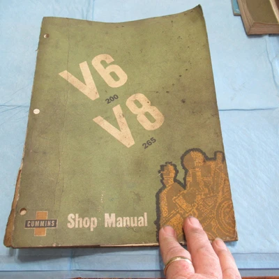 $9.99 • Buy Vintage Cummins V6 200 V8 265 Shop Manual 