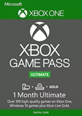 Xbox Live 1 Month Game Pass Ultimate Membership Xbox Series X|S - UK & EU • £12.99