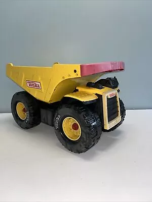 Vintage Tonka Dump Truck By Hasbro 2004 W/ Red Handle Metal/plastic Inserts • $40