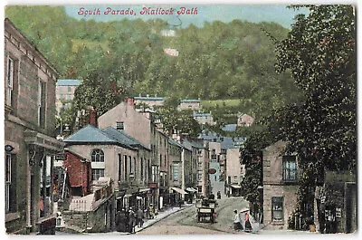 Matlock Bath South Parade Derbyshire - 1904 Valentines Postcard R30 • £4.20