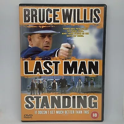Last Man Standing DVD 1999 Bruce Willis Region 2 VGC Free Postage • £4.95