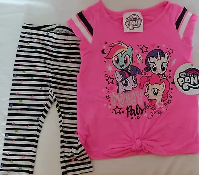 Hasbro My Little Pony 2T Short Sleeve Long Bottom Pajamas • $8.88